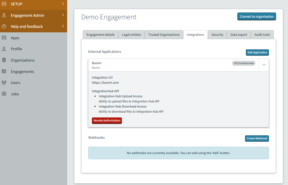 Adra Boomi Integration